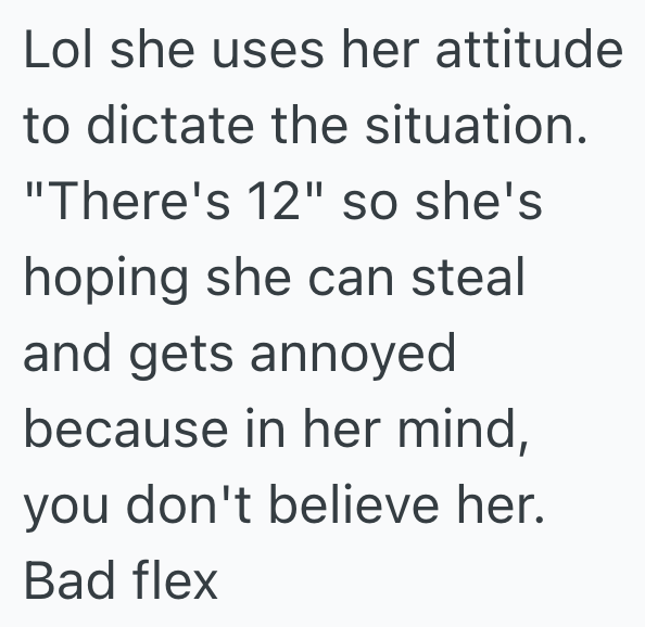 Screenshot 2025 07 13 at 2.41.01 PM Annoying Customer Got Testy With A Cashiers Math Skills, So They Made Sure To Take Their Time Counting Each Roll Of Embroidery Thread